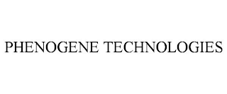 PHENOGENE TECHNOLOGIES