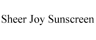 SHEER JOY SUNSCREEN