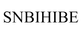 SNBIHIBE