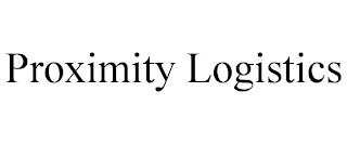 PROXIMITY LOGISTICS