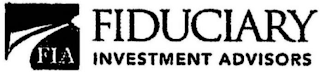 FIA FIDUCIARY INVESTMENT ADVISORS