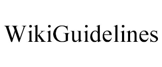 WIKIGUIDELINES