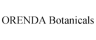 ORENDA BOTANICALS