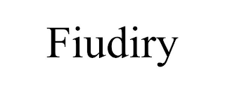 FIUDIRY