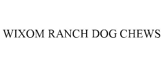 WIXOM RANCH DOG CHEWS