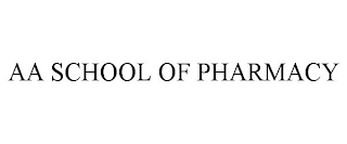 AA SCHOOL OF PHARMACY