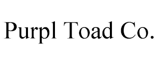 PURPL TOAD CO.