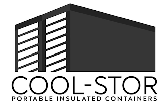 COOL-STOR PORTABLE INSULATED CONTAINERS