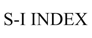 S-I INDEX