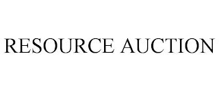 RESOURCE AUCTION