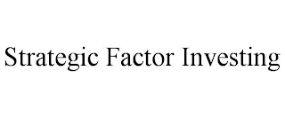 STRATEGIC FACTOR INVESTING