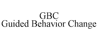 GBC GUIDED BEHAVIOR CHANGE