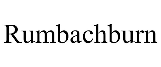 RUMBACHBURN