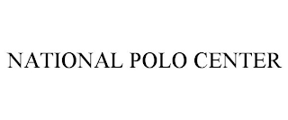 NATIONAL POLO CENTER