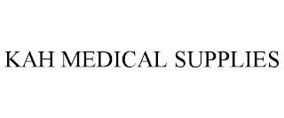 KAH MEDICAL SUPPLIES