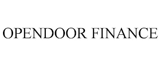 OPENDOOR FINANCE