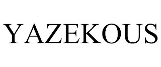 YAZEKOUS