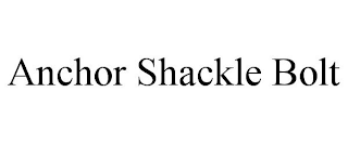 ANCHOR SHACKLE BOLT