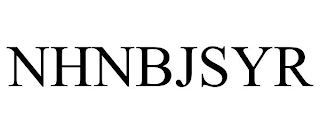 NHNBJSYR