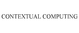 CONTEXTUAL COMPUTING