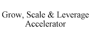 GROW, SCALE & LEVERAGE ACCELERATOR