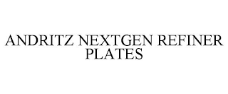 ANDRITZ NEXTGEN REFINER PLATES