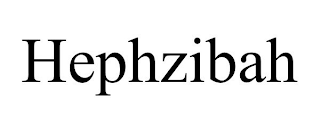 HEPHZIBAH