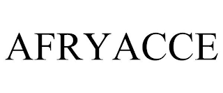 AFRYACCE