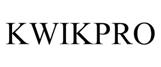 KWIKPRO