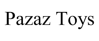 PAZAZ TOYS