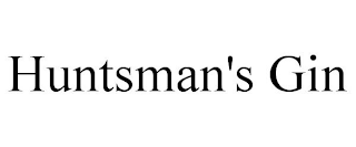 HUNTSMAN'S GIN