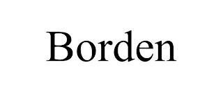 BORDEN