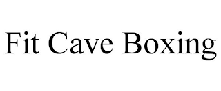 FIT CAVE BOXING