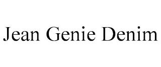 JEAN GENIE DENIM
