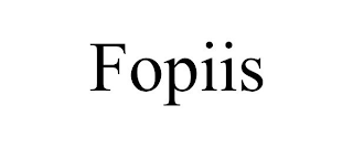 FOPIIS