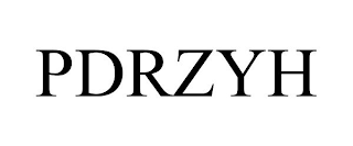 PDRZYH
