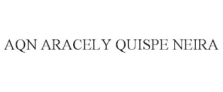 AQN ARACELY QUISPE NEIRA