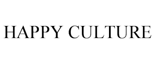 HAPPY CULTURE