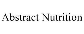 ABSTRACT NUTRITION
