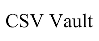 CSV VAULT