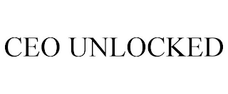 CEO UNLOCKED