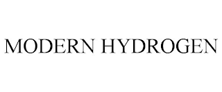 MODERN HYDROGEN