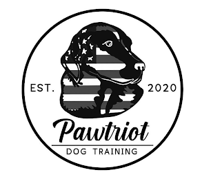 EST. 2020 PAWTRIOT DOG TRAINING