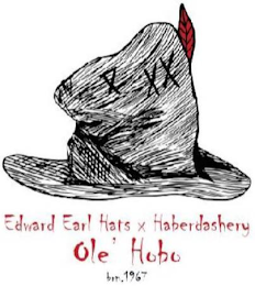 EDWARD EARL HATS & HABERDASHERY OLE HOBO BON 1967