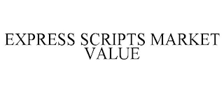 EXPRESS SCRIPTS MARKET VALUE