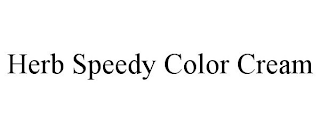 HERB SPEEDY COLOR CREAM