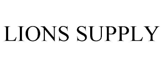 LIONS SUPPLY