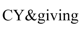 CY&GIVING