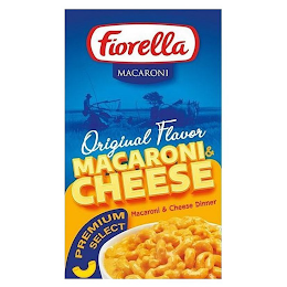 FIORELLA MACARONI ORIGINAL FLAVOR MACARONI & CHEESE PREMIUM SELECT MACARONI & CHEESE DINNER