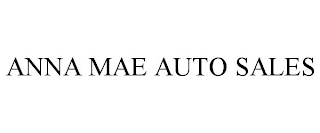 ANNA MAE AUTO SALES